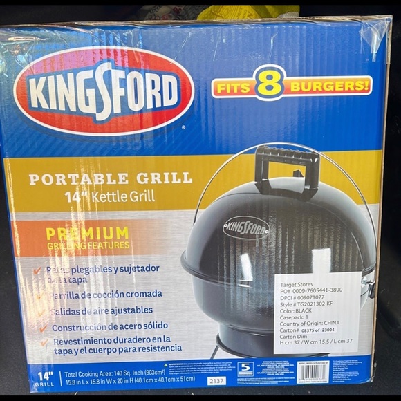 Other - New Kingsford portable grill